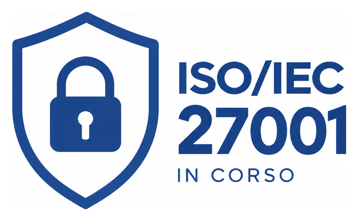 Badge ISO/IEC 27001, certificazione in corso