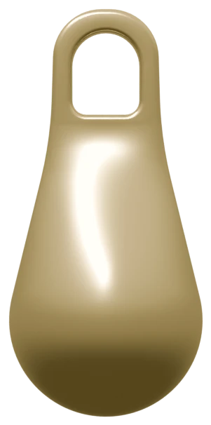 Goccia Bluclad nel colore del deposito ottone