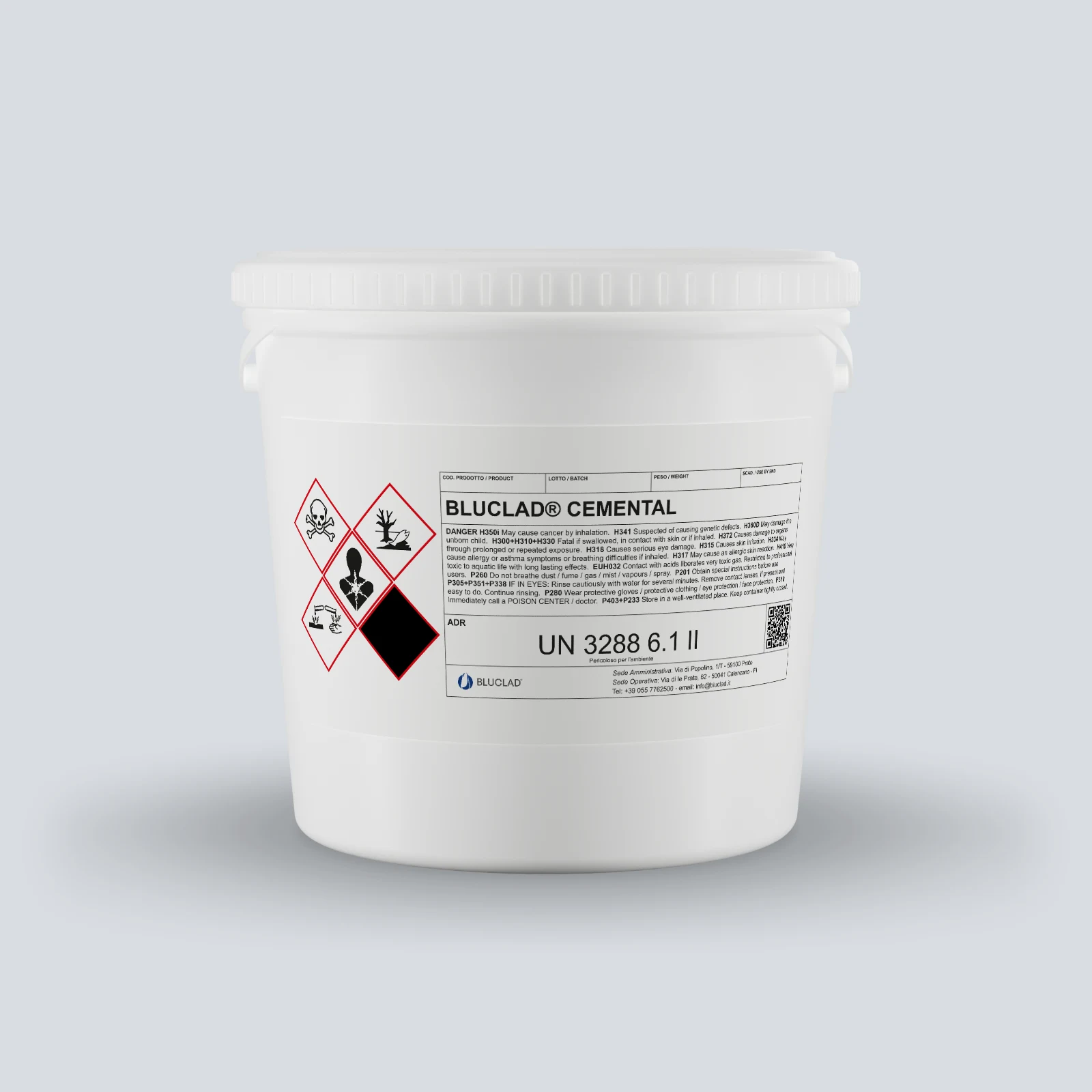 Secchiello BLUCLAD® CEMENTAL
