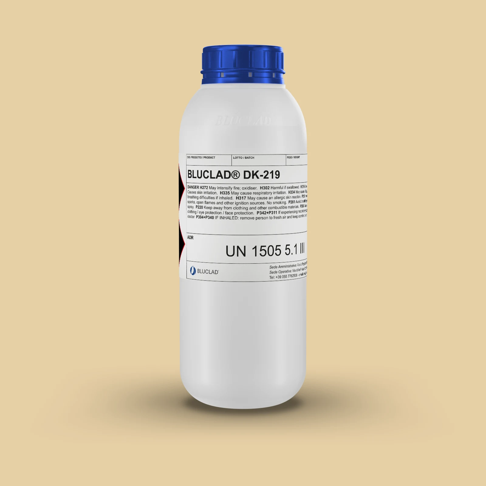 Frasco de BLUCLAD® DK-219