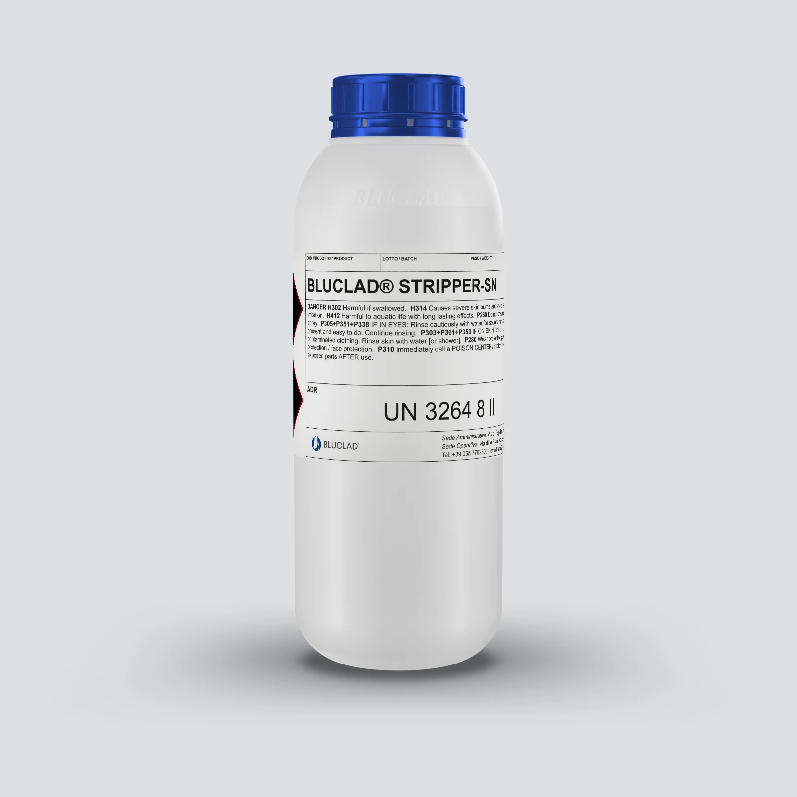 Frasco BLUCLAD® STRIPPER-SN