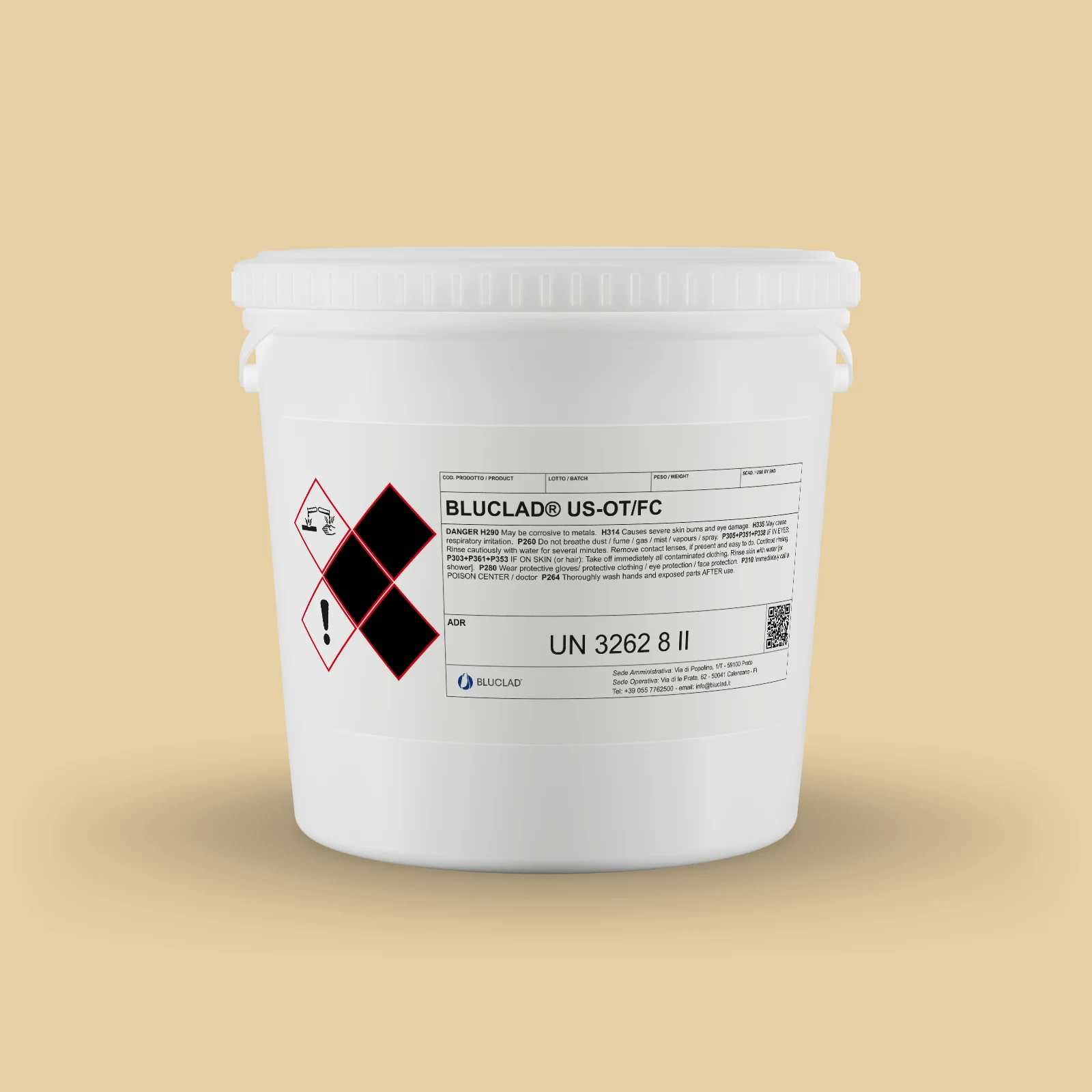 Secchiello BLUCLAD® US-OT/FC