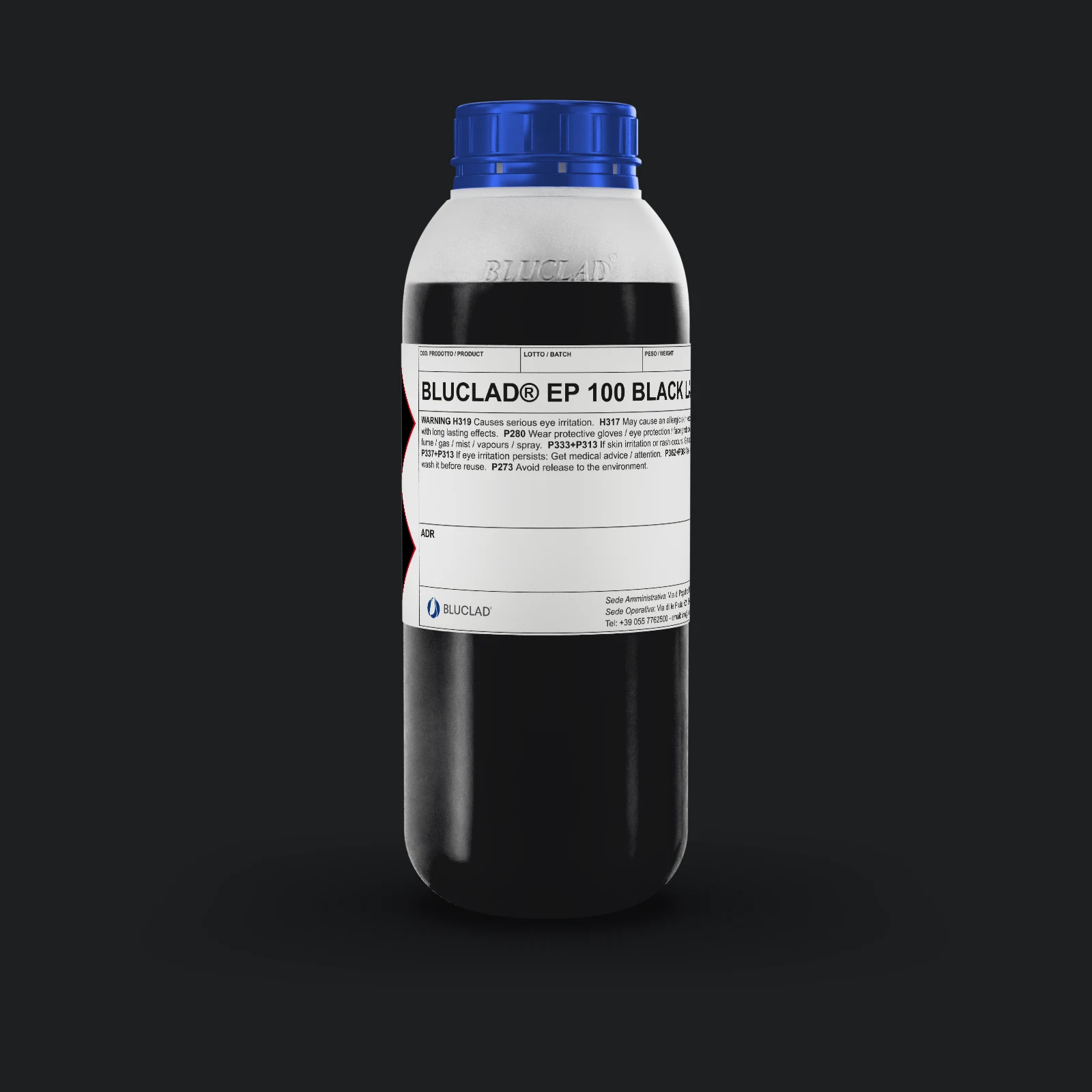 Frasco BLUCLAD® EP 100 BLACK LACQUER
