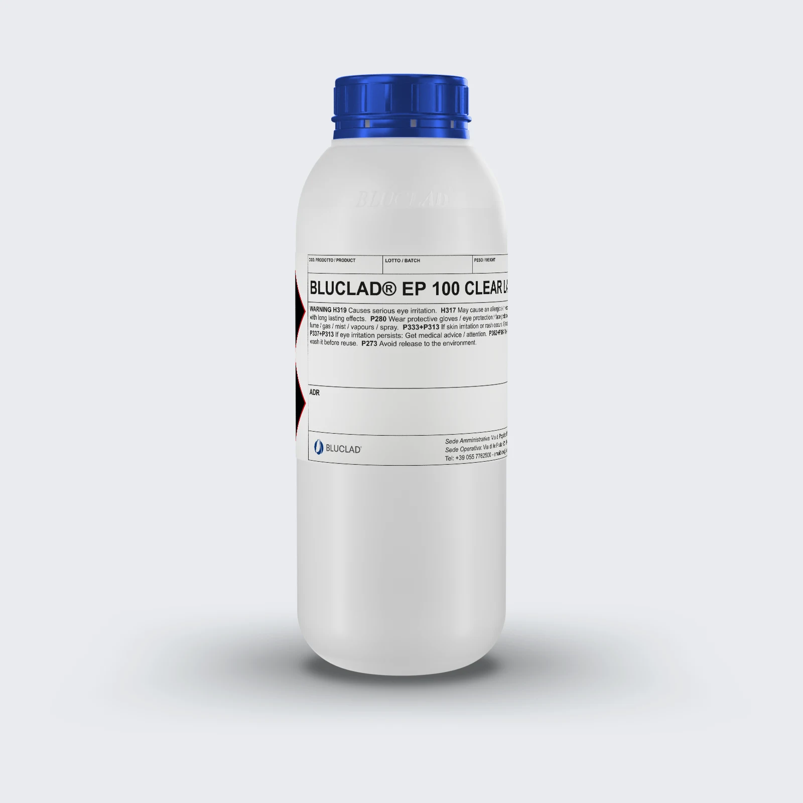 BLUCLAD® EP 100 CLEAR LACQUER bottle