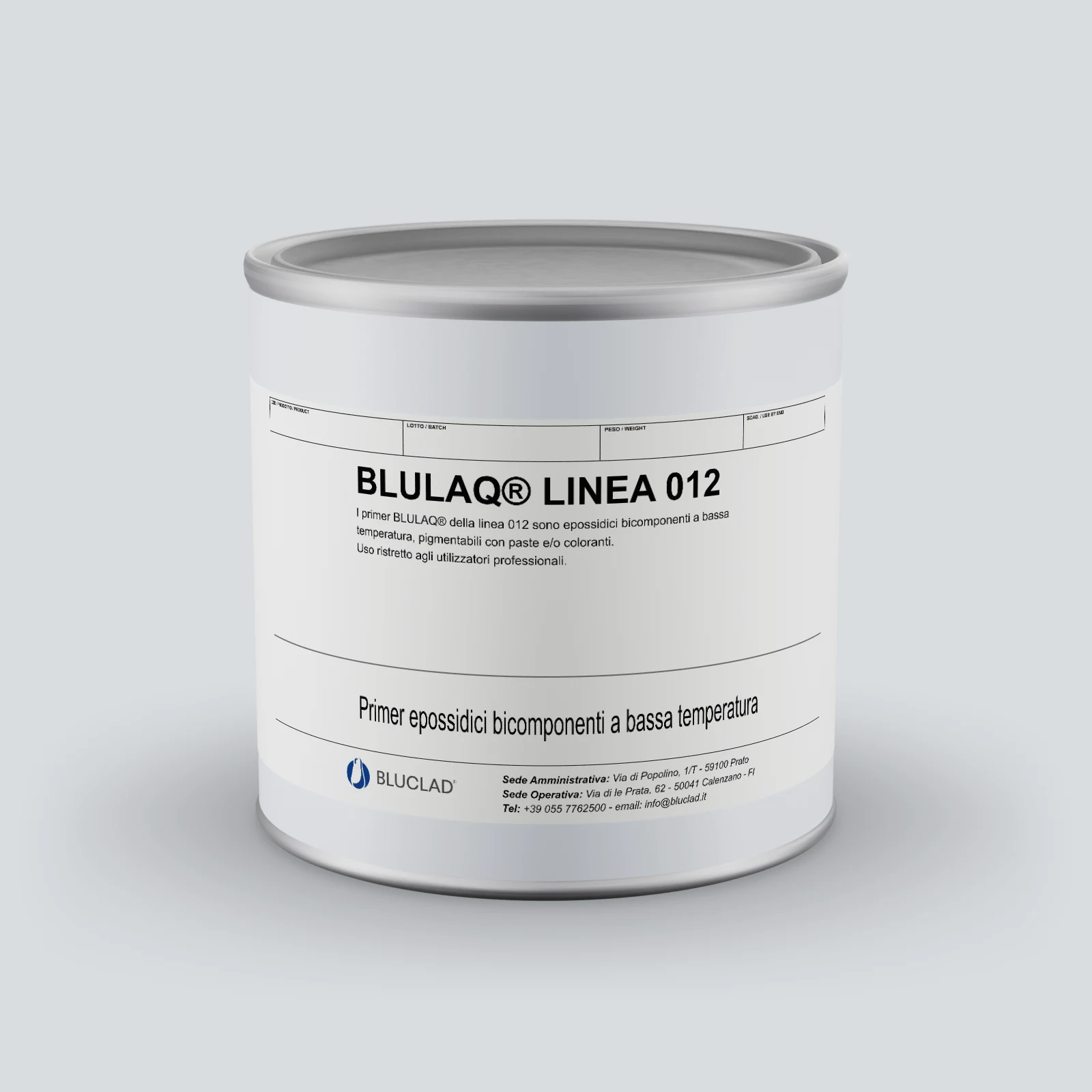 Barattolo BLULAQ® LINEA 012