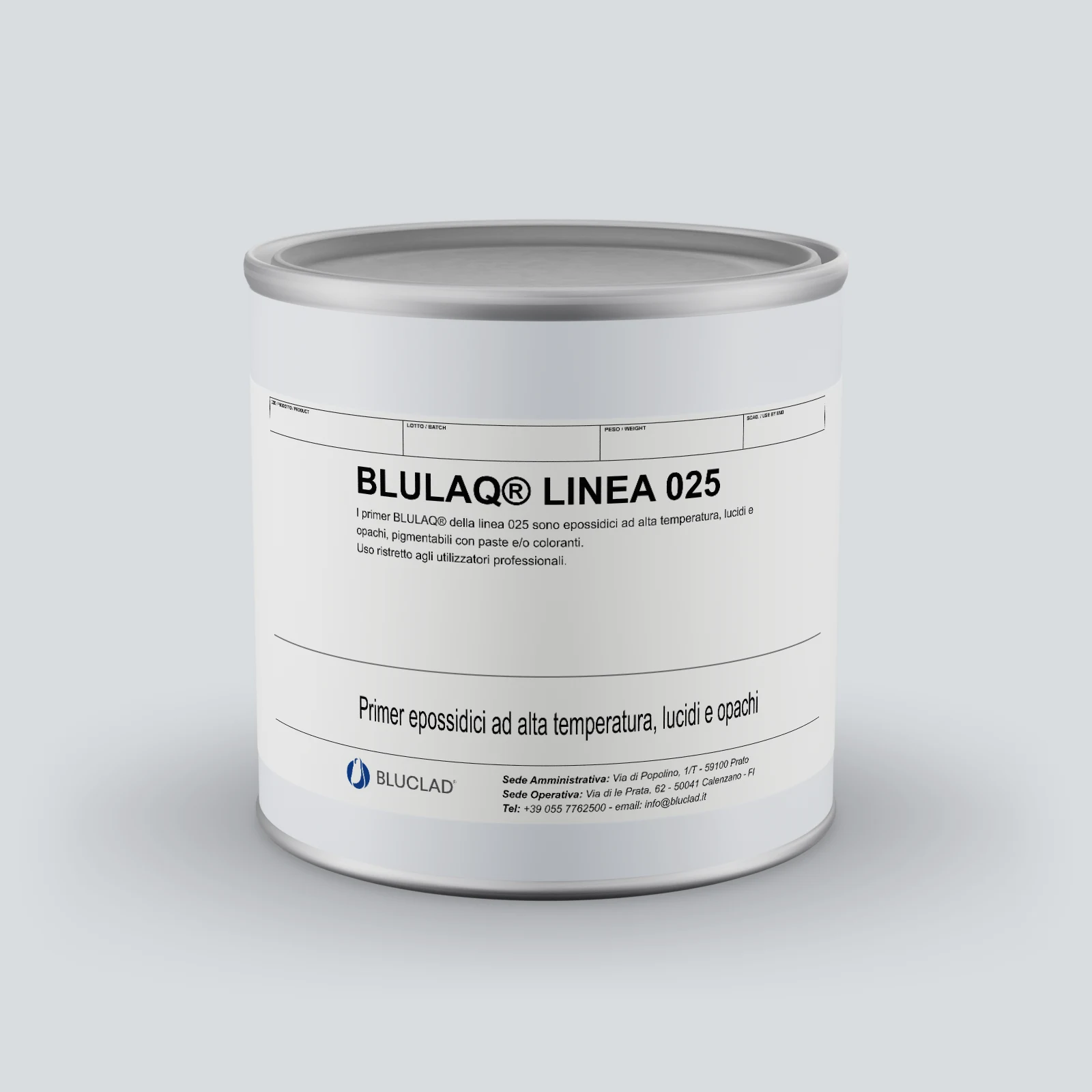 Barattolo BLULAQ® LINEA 025