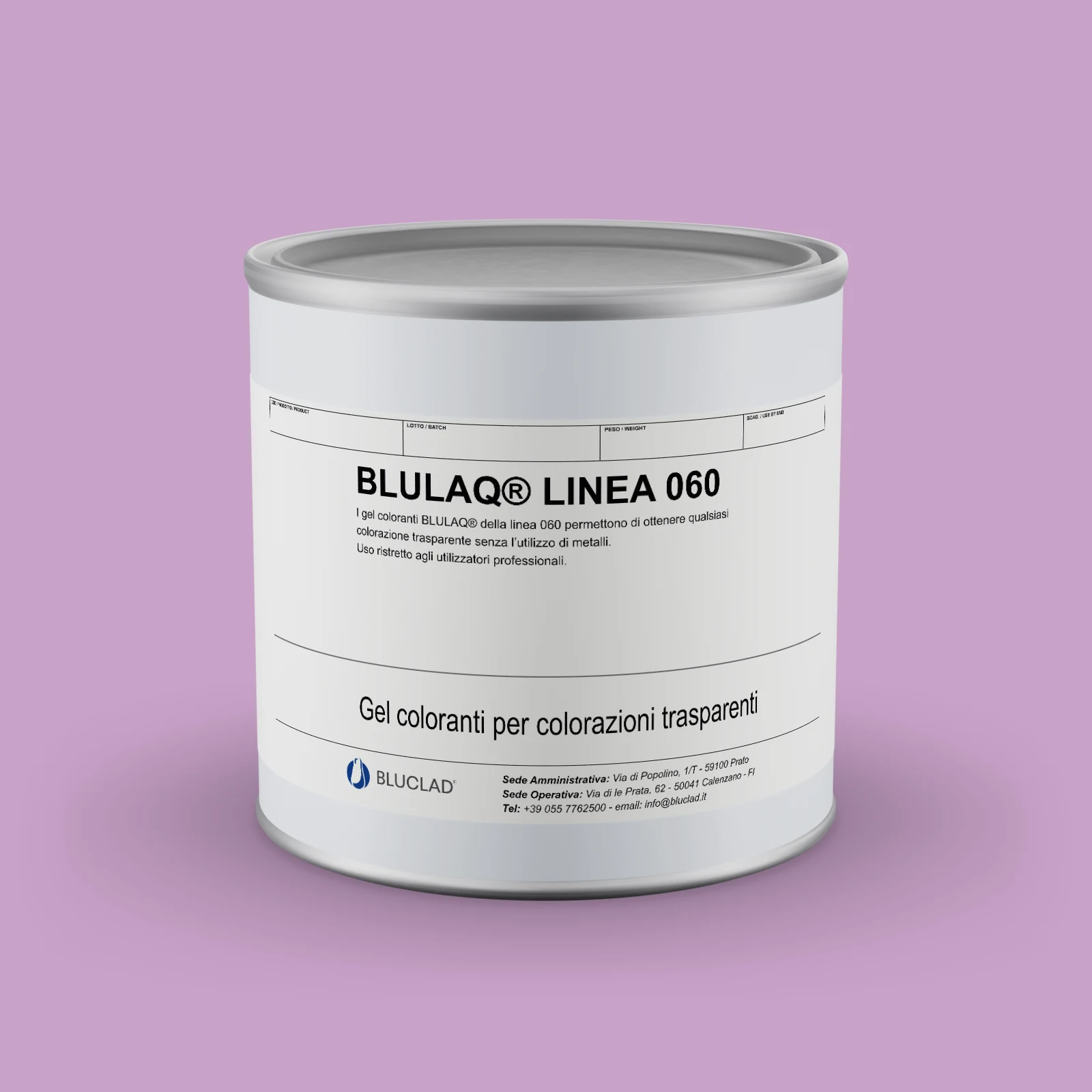 Barattolo BLULAQ® LINEA 060