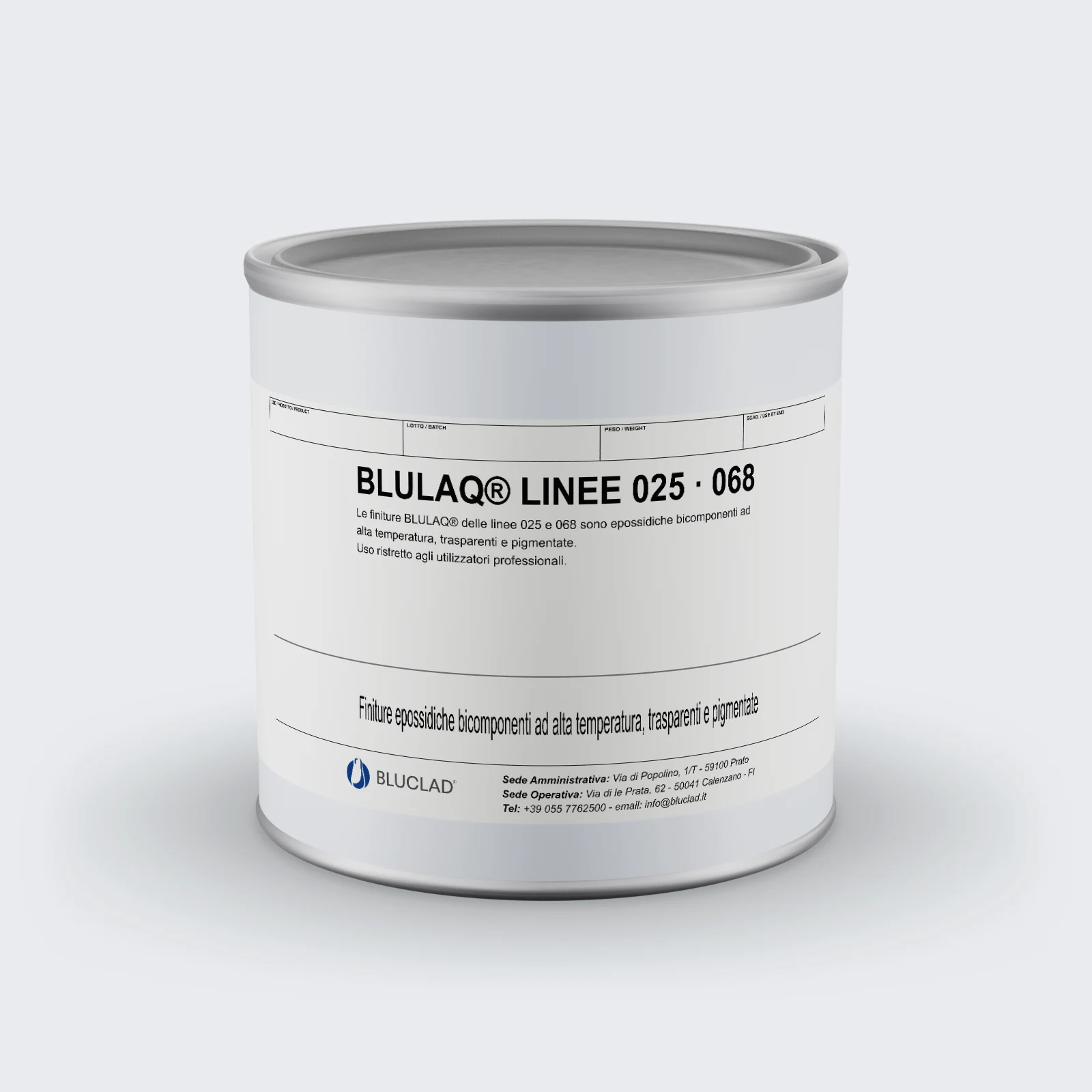 Lata BLULAQ® LINEE 025 · 068